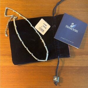 Swarovski Silver and Crystal Necklace